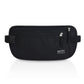 DAITET Money Belt - Passport Holder Secure Hidden Travel Wallet with RFID Blocking, Undercover Fanny Pack (Black)